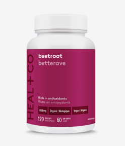 Heal + Co.   Beetroot 650mg 120un
