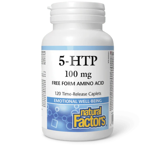 Natural Factors 5-HTP 100 mg Time Release 120 caps