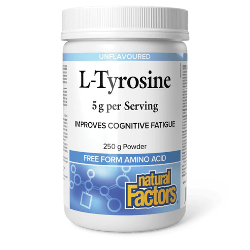 Natural Factors   L-Tyrosine 500 mg    250 gpwd