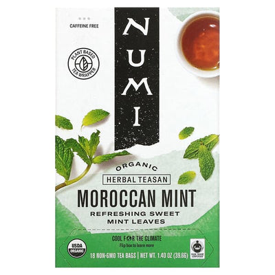 NUMI TEAS Org Moroccan Mint Tea 18ct