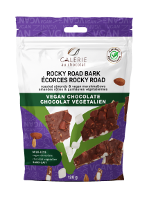 Galerie au Chocolat   Vegan Rocky Road Bark 6 x 120g