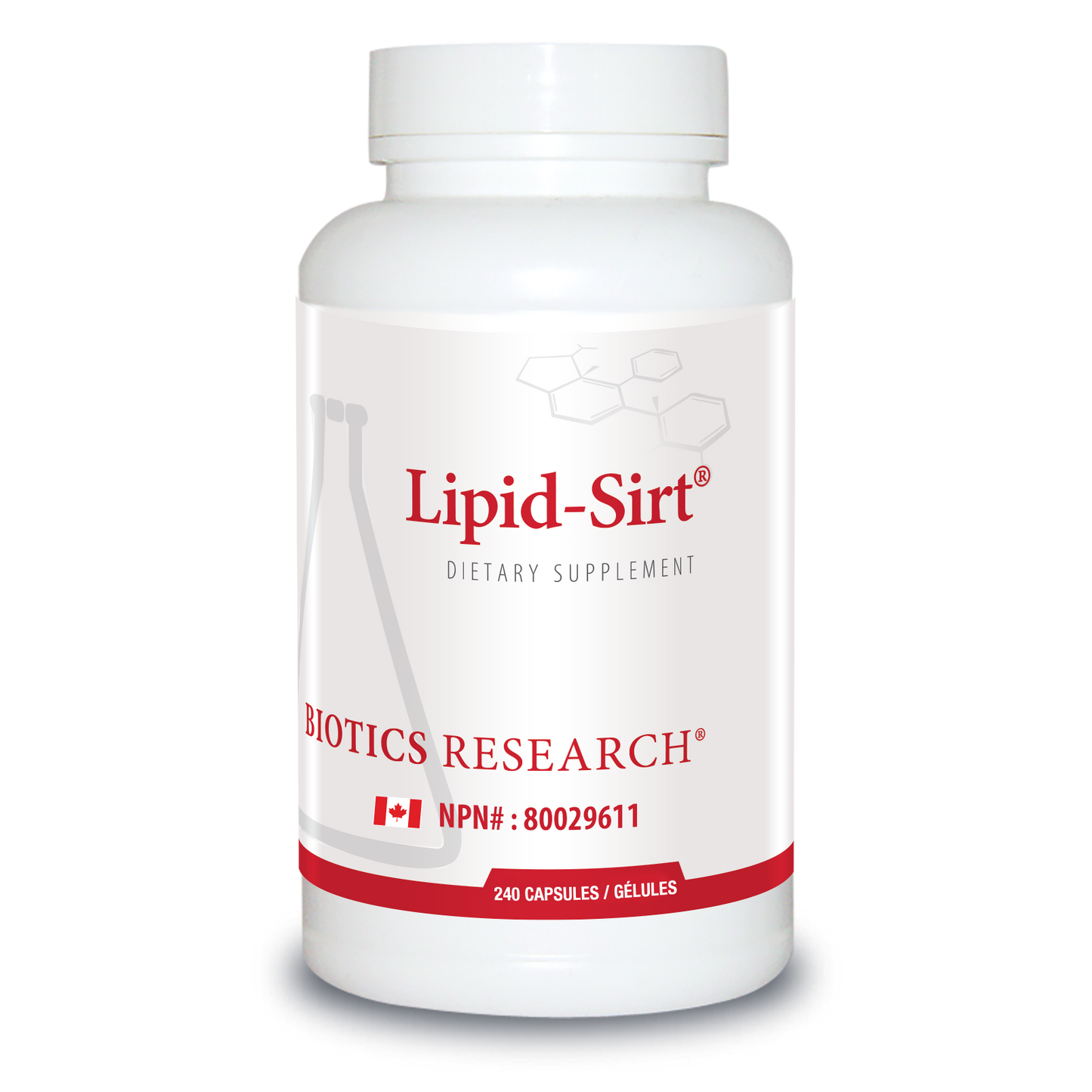 Biotics Research - Lipid-Sirt (Lowers Cholesterol) - 240 Caps