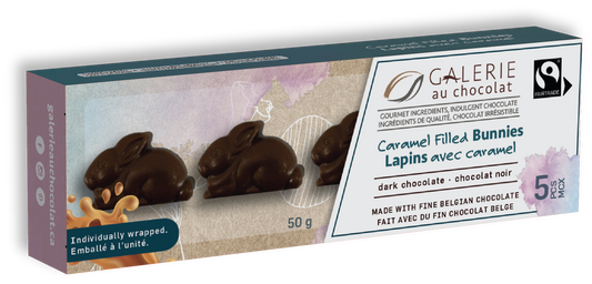 Galerie au Chocolat-East-FT Mini Bunnies W-Caramel