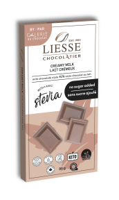 Galerie au Chocolat   No Sugar Creamy Milk Chocolate 8 x 80g