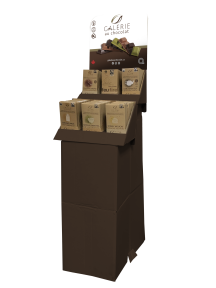 Galerie au Chocolat   Fairtrade 100g Bars Floor Disp 48u 1disp