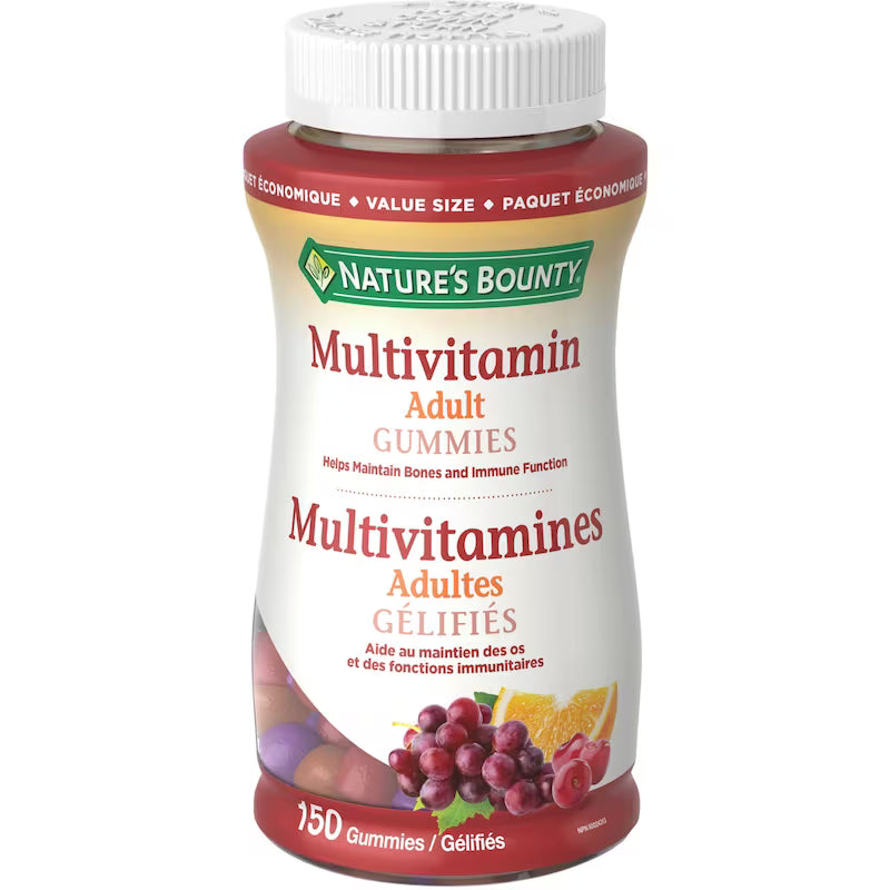 NATURE'S BOUNTY MULTI VITAMIN ADULT GUMMY 150 TAB CHEW