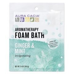 Aura Cacia Ginger Mint Foam Bath 6 x 71g