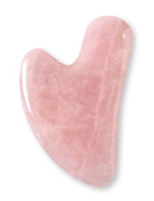 Happy Natural Products   Gua Sha - Rose Quartz 1un