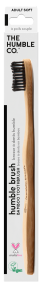The Humble Co.   Adult Black - Soft Toothbrush 6 x 1ct