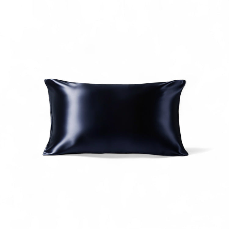 HoneyLux - ORGANIC PILLOW CASE (Queen) - Organic Silk Pillowcase - BLACK