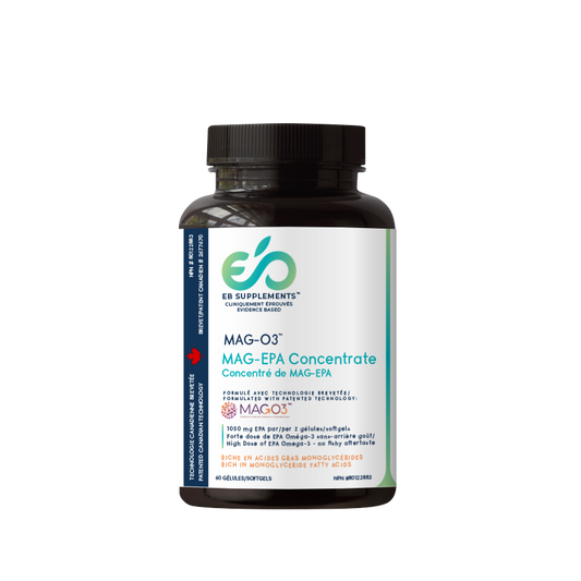 EB Supplements - MAG-O3™ MAG-EPA Concentrate - 60 gélules / softgels