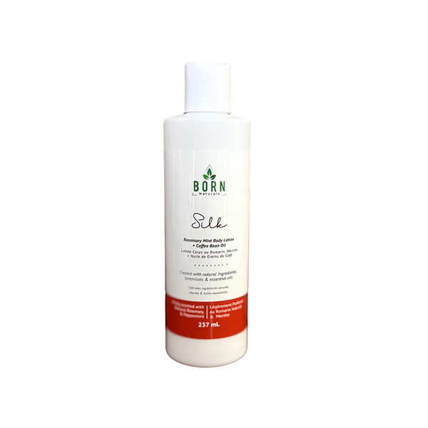 BORN Naturals Silk, Mint Body Lotion 237ml