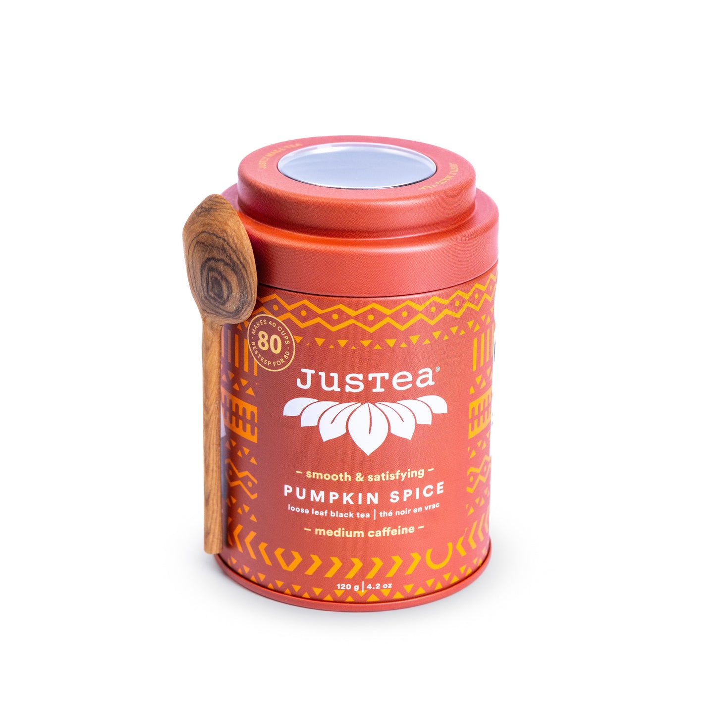JusTea   Pumpkin Spice Tin  120g