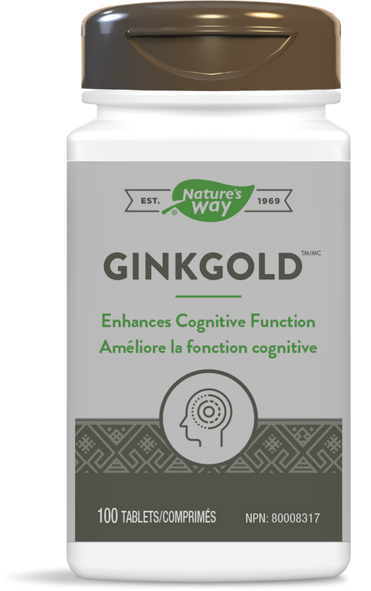 Nature's Way - Ginkgold® 60 mg - 100 Tabs