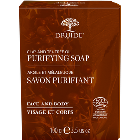 DRUIDE Laboratories Purifying Clay & Tea Tree Soap Bar 100g
