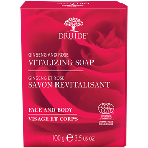 DRUIDE Laboratories Vitalizing Ginseng & Rose Soap 100g