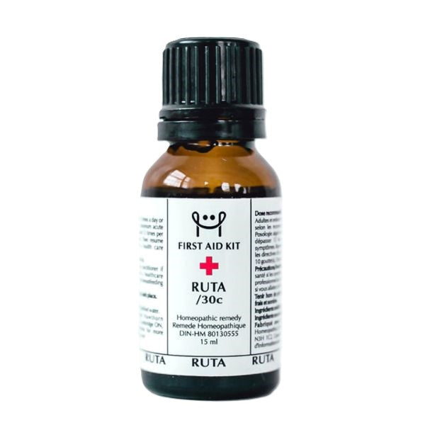 Hawthorn Homeopathics - NEW BRAND! Ruta 30C - Strains and sprains 15 ml