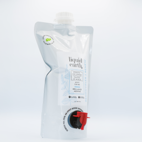 Liquid Earth   Mint Shine - Natural Window Refill 1500ml