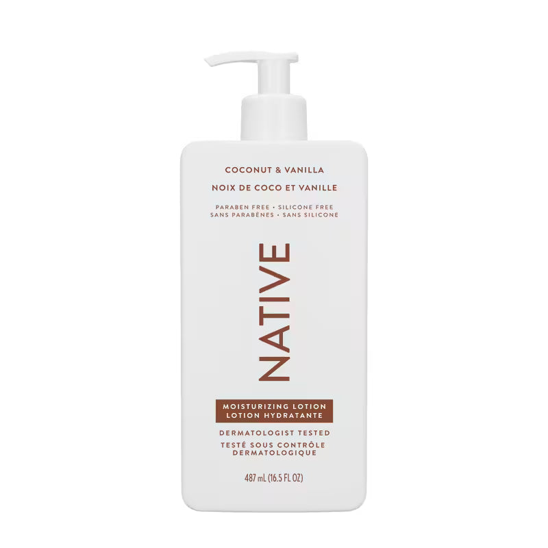 NATIVE HAND BODY LOT COCONUT VANILLA 487ML