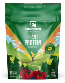 Ergogenics Nutrition   Plant Protein - Berry 720g