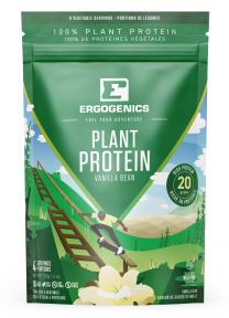 Ergogenics Nutrition   Plant Protein - Vanilla 120g