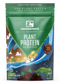 Ergogenics Nutrition   Plant Protein - Cold Brew Coffee 120g