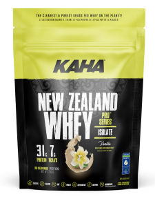 Kaha Nutrition   Kaha NZ Whey Isolate Vanilla 720g