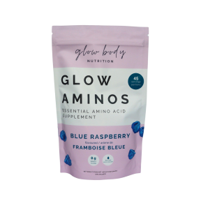 Glow Body   Glow Aminos Blue Raspberry 450g