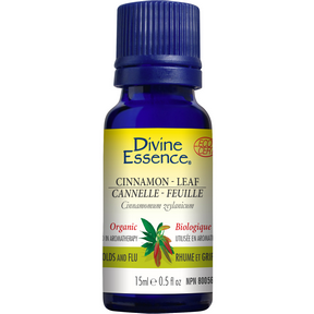 Divine Essence   Cinnamon - Leaf (Organic) 15ml