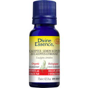 Divine Essence   Eucalyptus Lemon-Scented (Org) 15ml