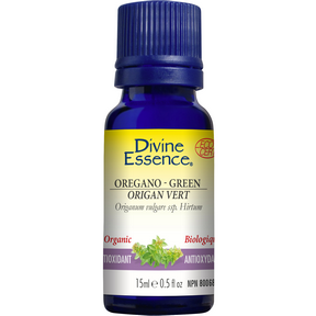 Divine Essence   Oregano - Green (Organic) 15ml