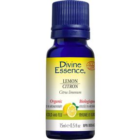 Divine Essence   Lemon (Organic) 15ml