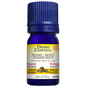 Divine Essence   Fennel - Sweet (Organic) 5ml