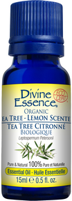 Divine Essence   Tea Tree Lemon-Scented (Organic) 15ml