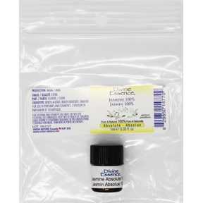 Divine Essence   Jasmine 100% - Absolute (Conv.) 1ml