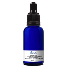 Divine Essence   Bl. Glass Bottle 30ml + Gl. Dropper 30ml