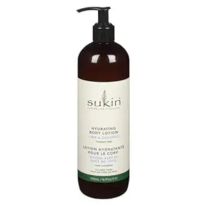 SUKIN_HYDRATING BODY LOTION - LIME & COCONUT_500 mL