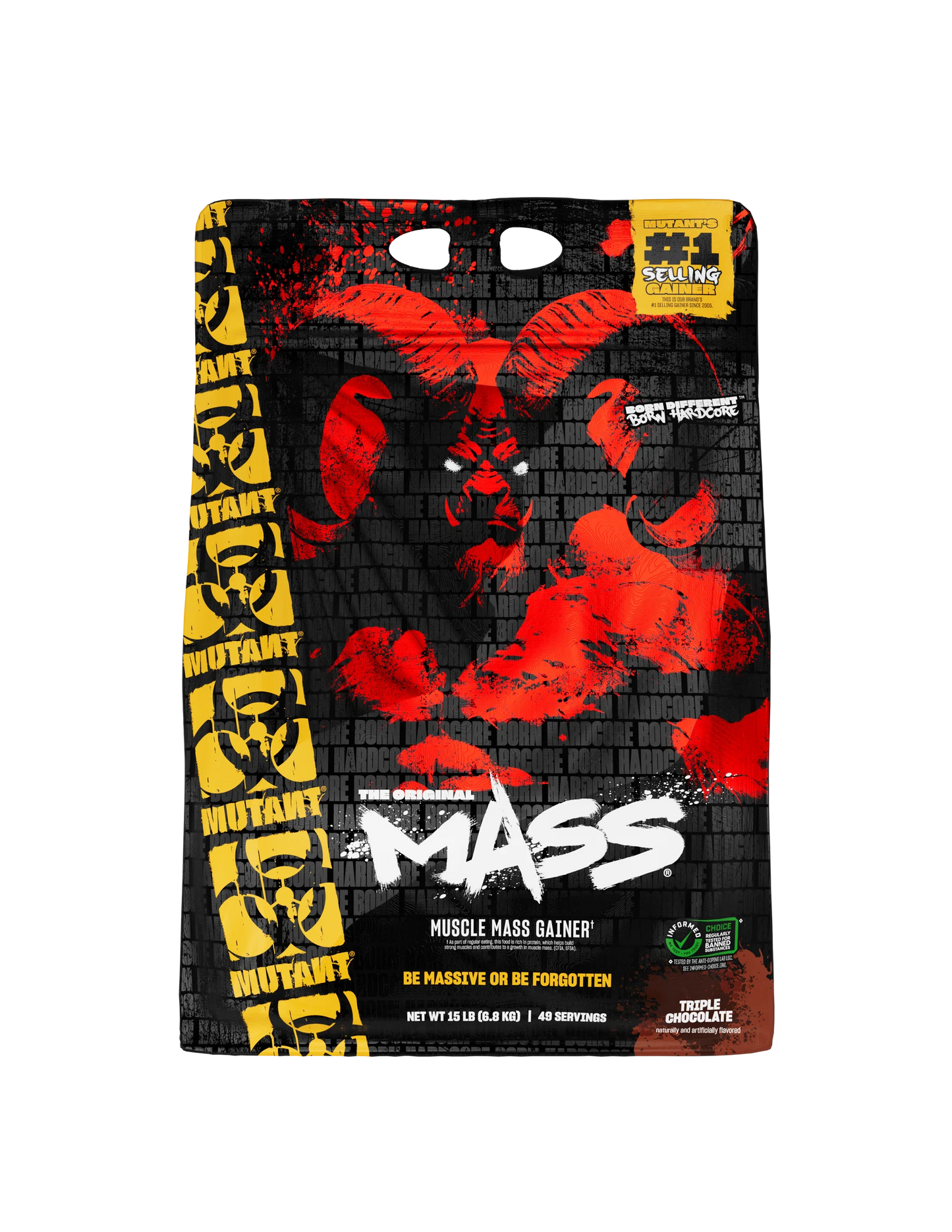 Mutant MUTANT® MASS® Triple Chocolate 6.8 kg (15 lbs)