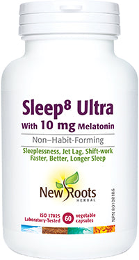NEW ROOTS Sleep⁸ Ultra With 10 mg Melatonin 60 capsules