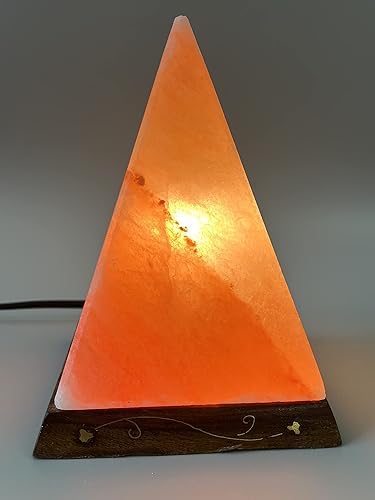 Sundhed Natural Salt Lamp - Pyramid 1pc
