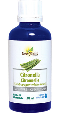 NewRoots Citronella Pure Essential Oil Cymbopogon winterianus 30 ml