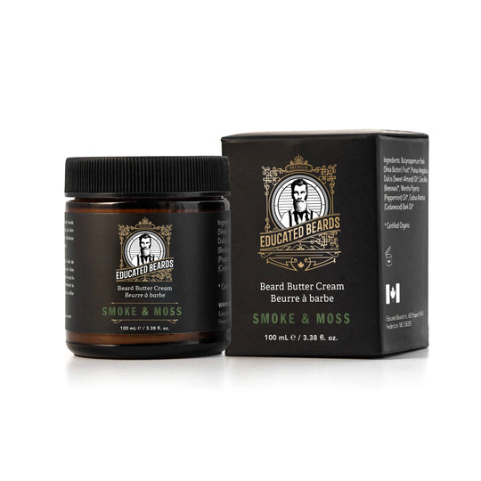 Educated Beards   Beard Butter Smoke & Moss 100ml