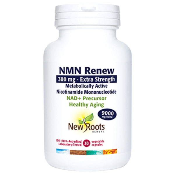 NEW ROOTS NMN Renew 300 mg · Extra Strength 30 capsules