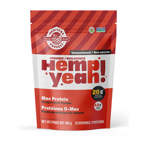 MANITOBA HARVEST-  Hemp Yeah! Max Protein  Unsweetened     908g