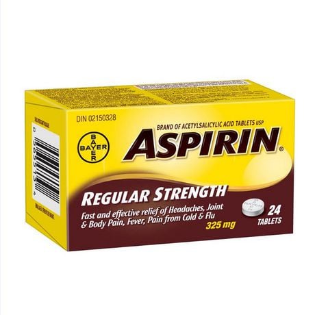 ASPIRIN TB 325MG 24 TABLET