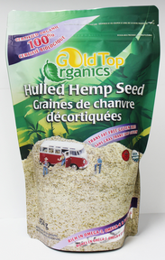 GOLD TOP -   Hemp Seed, Hulled, Organic    454g