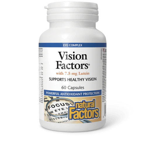 Natural Factors   Vision Factors® with 7.5 mg Lutein   60 capscaps