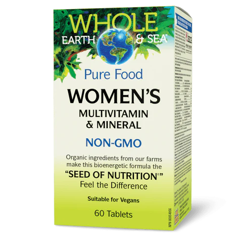 Natural Factors   Women's Multivitamin & Mineral, Whole Earth & Sea   60tabs