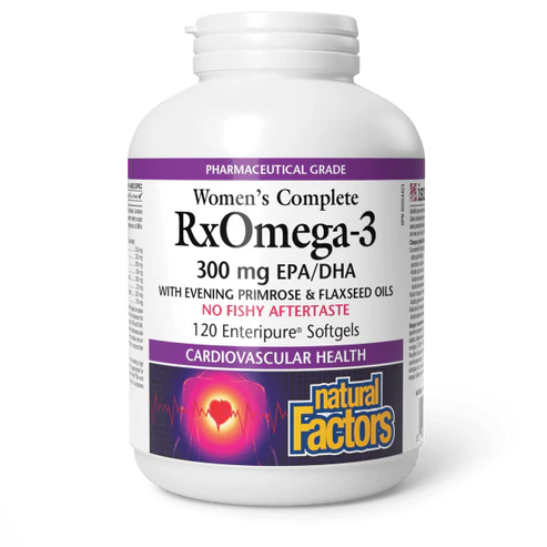 Natural Factors   Women's Complete RxOmega-3 300 mg   120 sglssgls