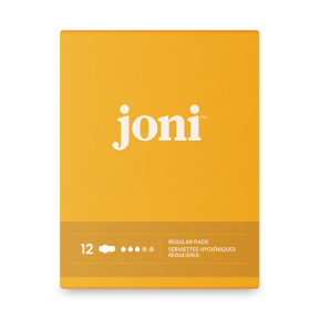 Joni   Joni Organic Regular Pads 12 Ct. 12ct